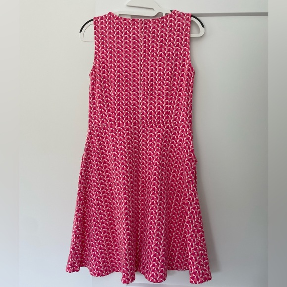 New York & Company Pink Geometric Dress - Picture 3 of 4
